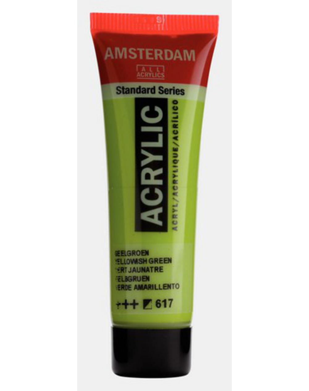 Amsterdam, Acrylic, Art & School, Paint, 20ml, 974510, Yellowish Green